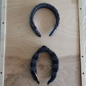 GAP set: Knotted Headband /  Braided Headband - NWT (OS)